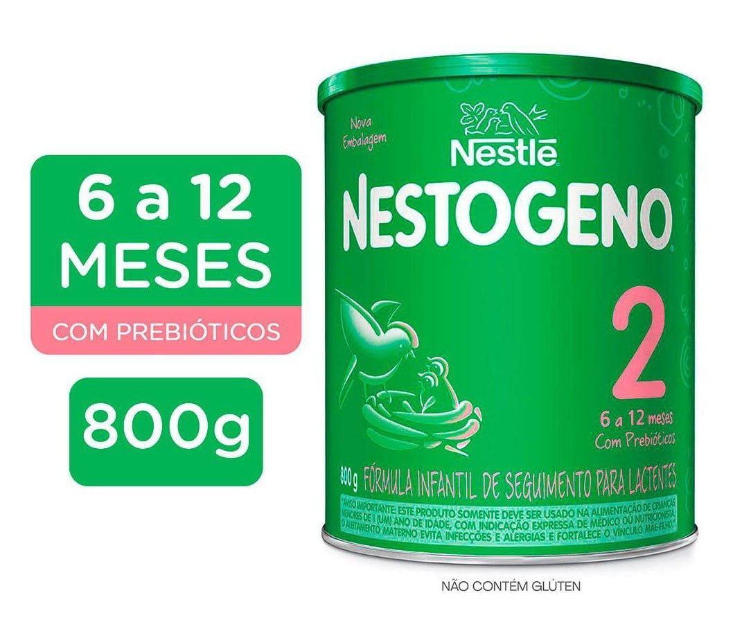 Fórmula Infantil Nestogeno 2 Lata - 800g