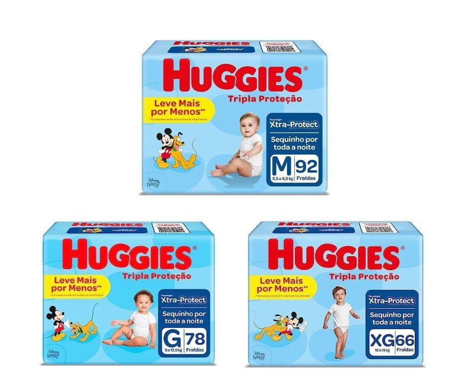 Fralda Huggies Tripla Proteção