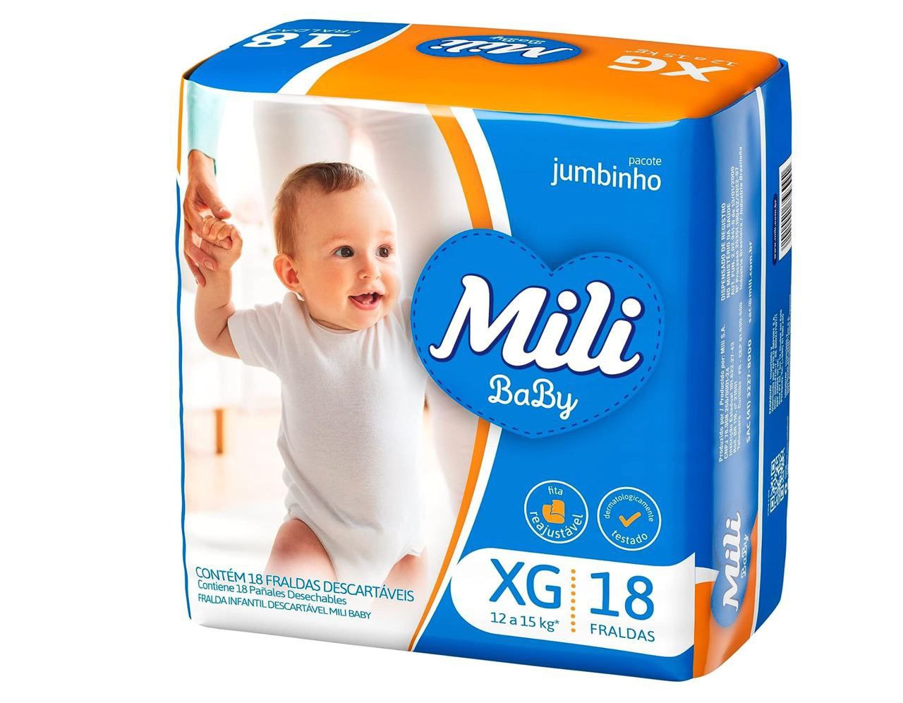Fralda Ultra Seca Jumbinho Mili