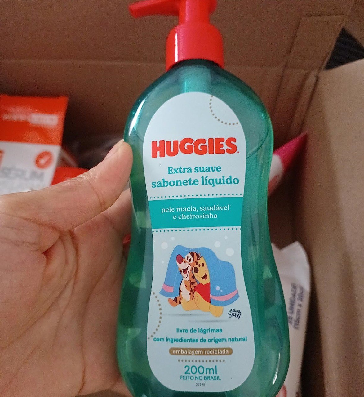 Huggies Extra Suave - Sabonete Líquido, 200ml