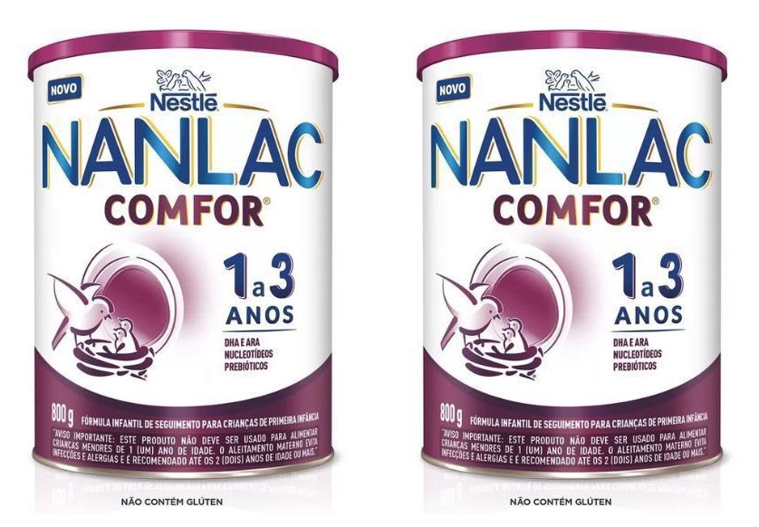 Kit Fórmula Infantil Nanlac Comfor 800g 2 Unidades