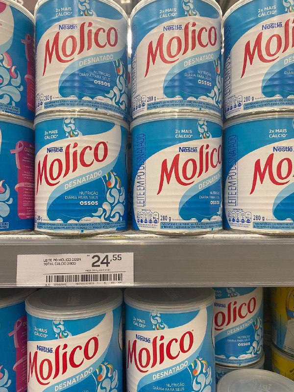Leite em Pó, Desnatado ❗️CUSTA MAIS DE R$24 NO MERCADO 😮