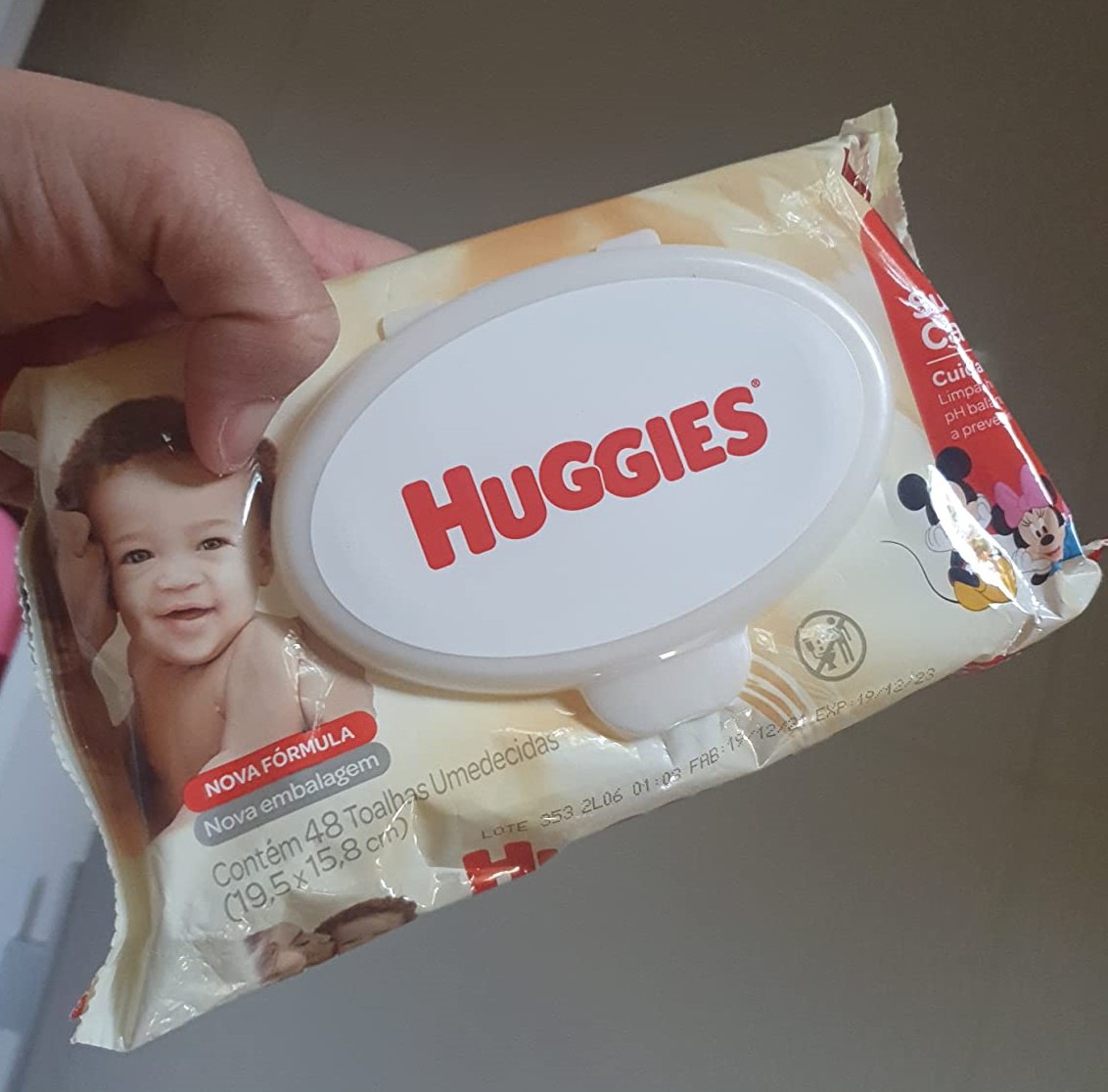 Lenços Umedecidos Huggies Supreme Care - 48 lenços
