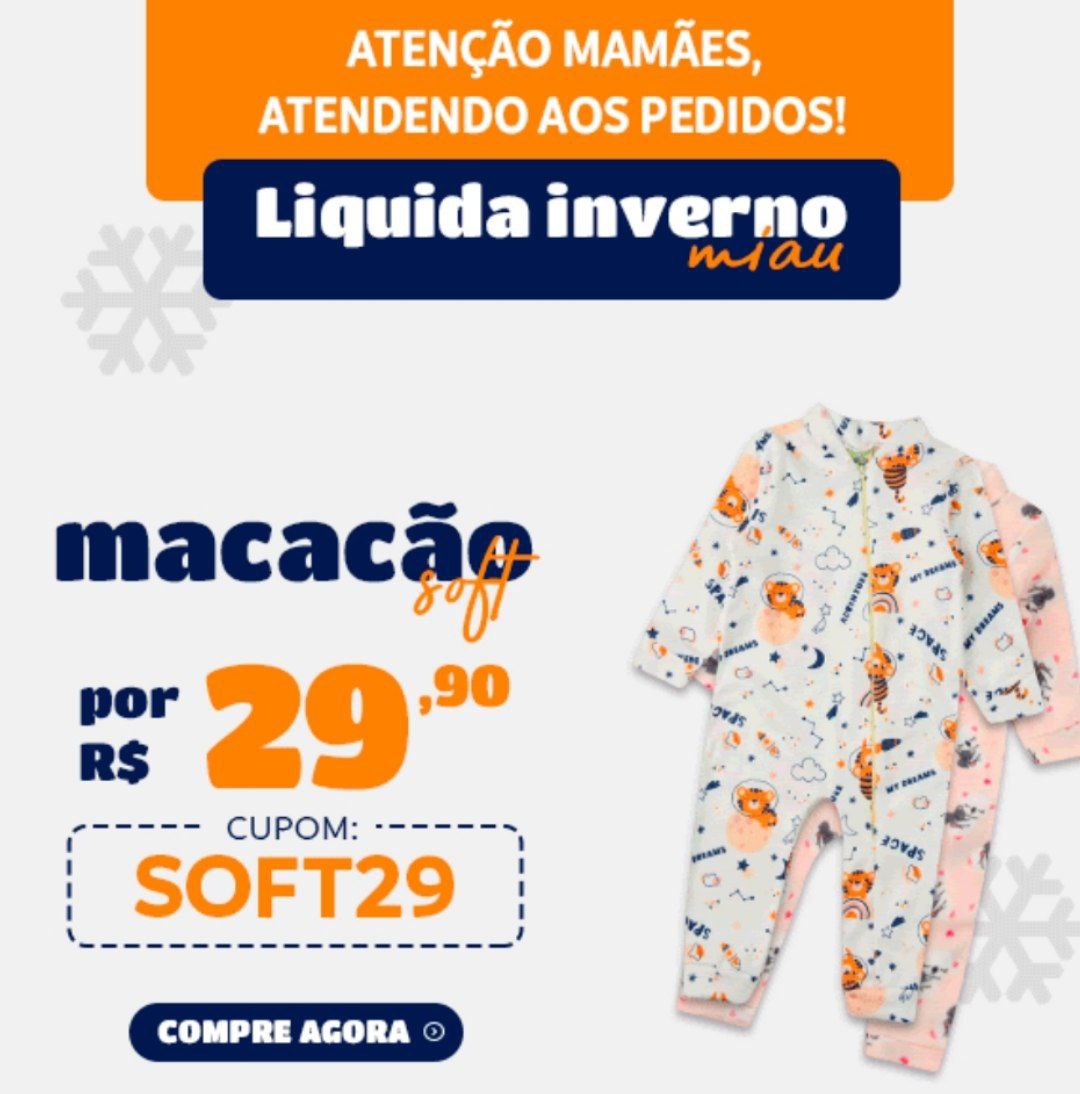 Macacão Soft (P ao 3)