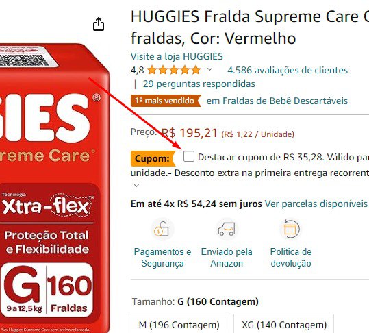 Marque o CUPOM - FRETE GRÁTIS BRASIL