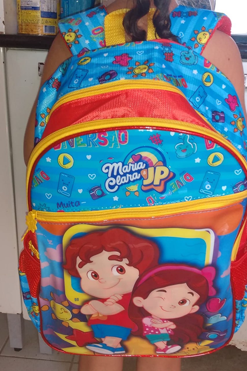 Mochila Maria Clara e JP Clio