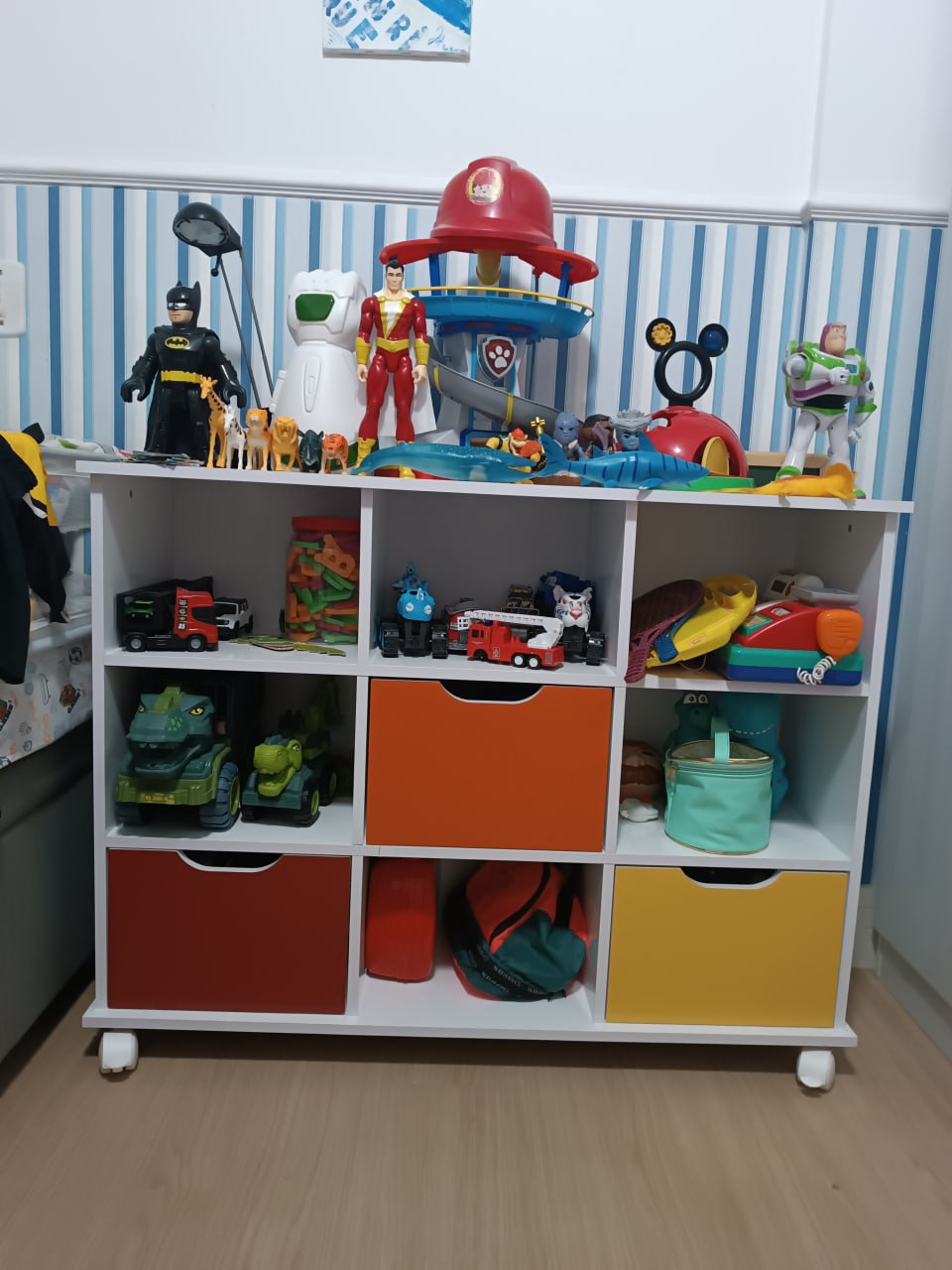 Móvel lindo e funcional 👍Vai ficar lindo no quarto dos pimpolhos 😍