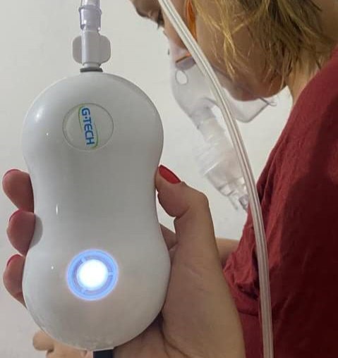 Nebulizador de Ar comprimido G-Tech modelo Compact DC2, G-Tech