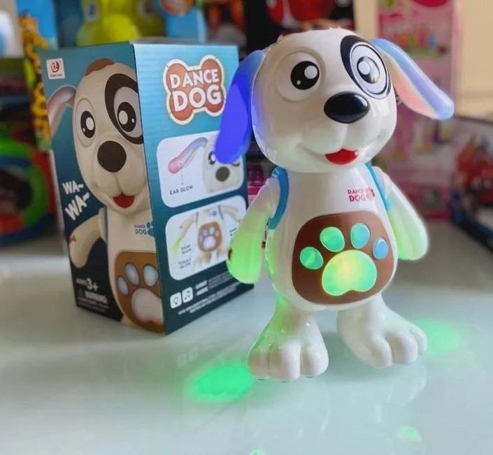Robô Dancig Dog Com Luz E Som - Dmt5974 Dm Brasil