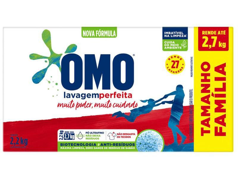 Sabão em Pó Omo Lavagem Perfeita 2.2kg