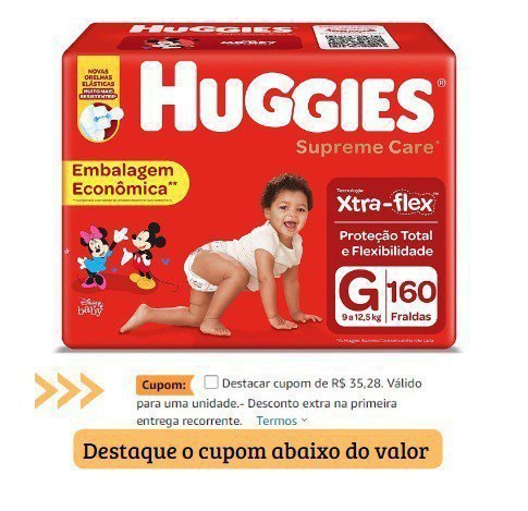Sai 0,99 por fralda com FRETE GRÁTIS todo BRASIL