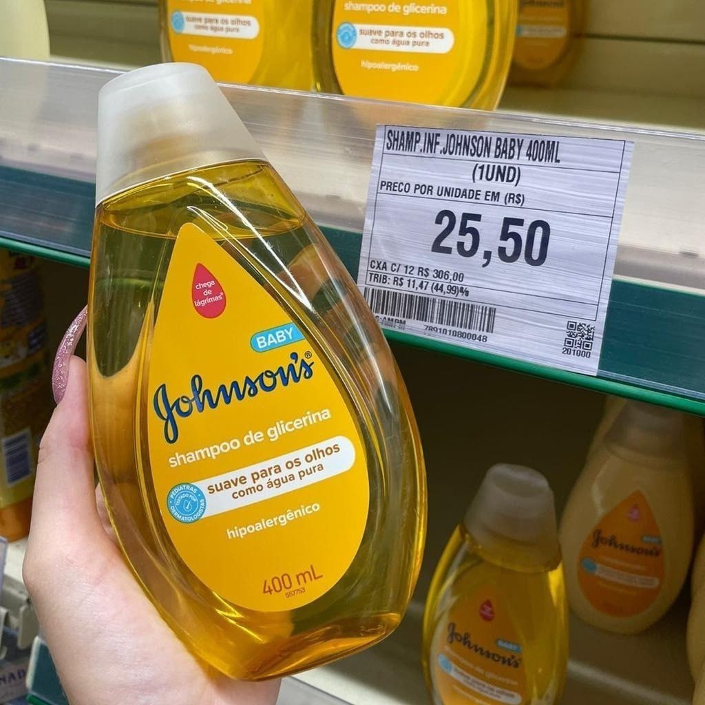 Shampoo Johnson’s Baby Regular 400ml