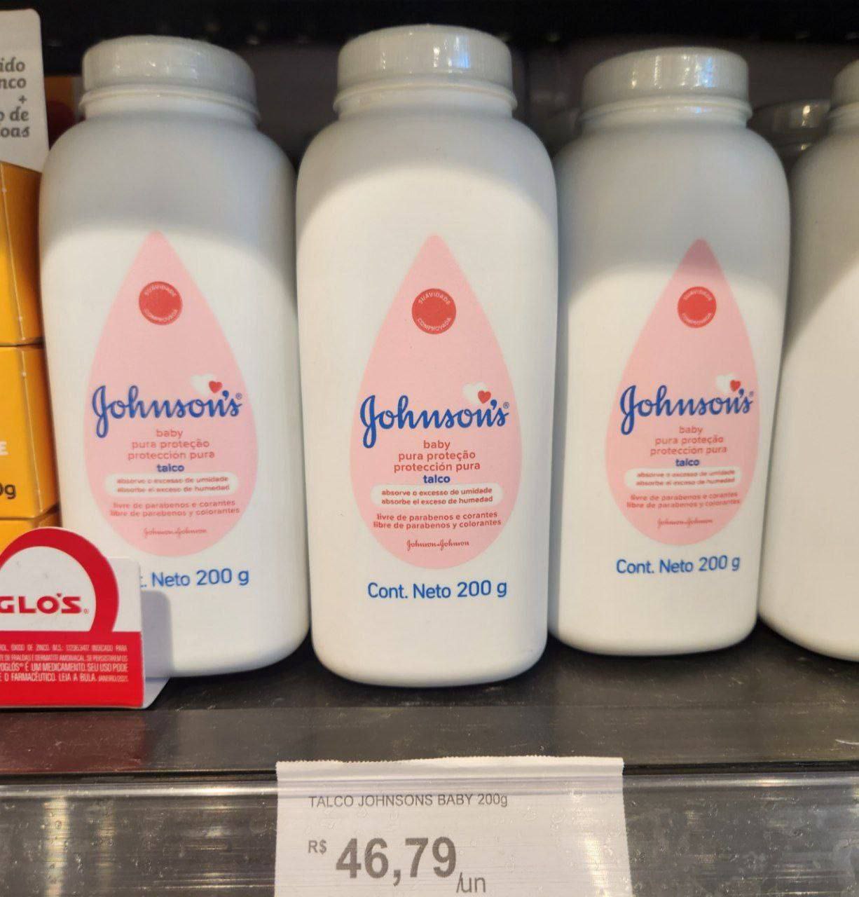 Talco Regular, Johnson's, 200g