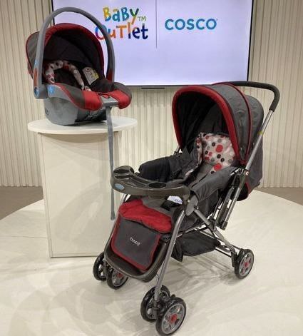 Vem o carrinho e o bebê conforto - FRETE GRÁTIS
