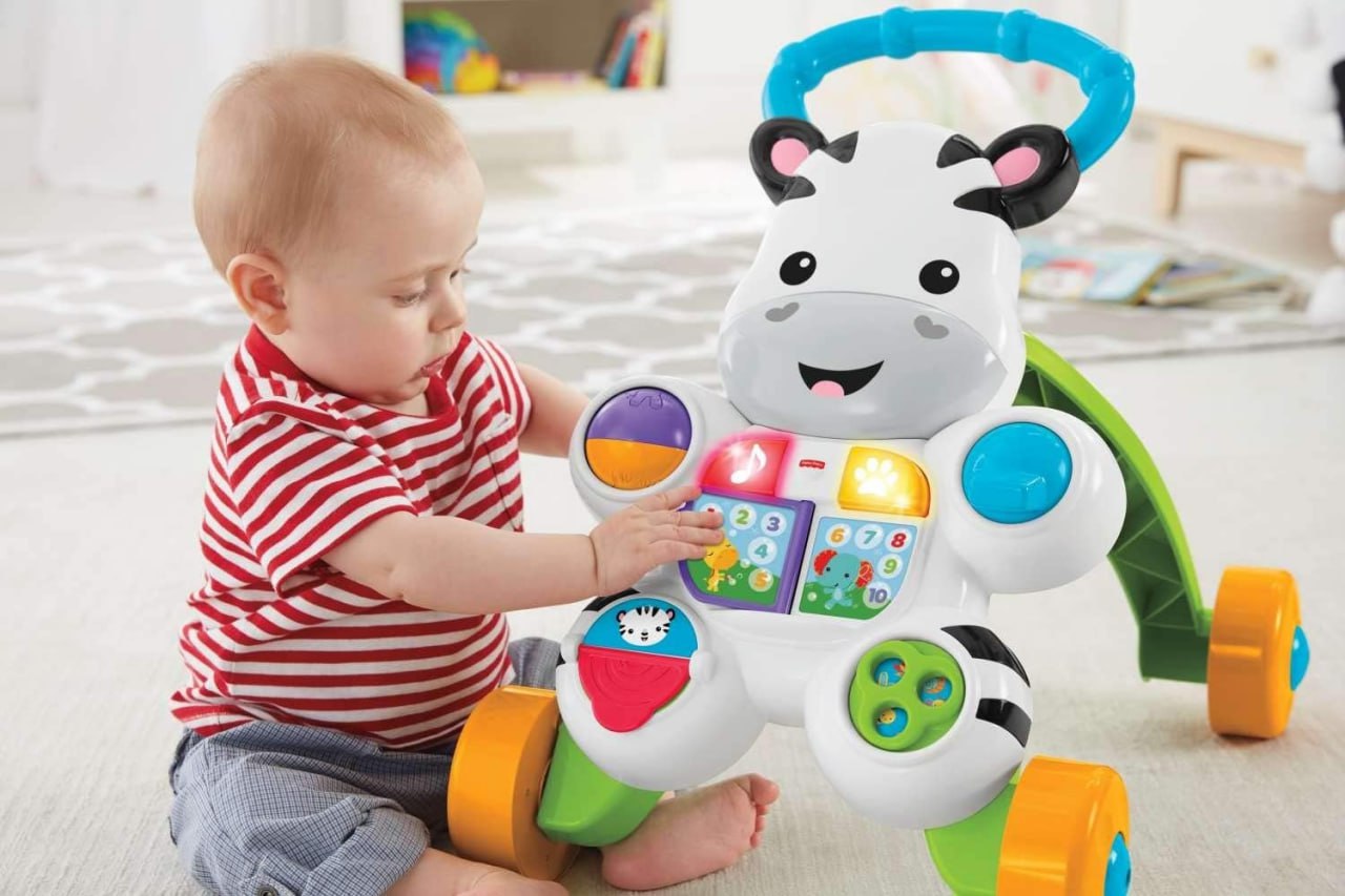 Apoiador Zebra Fisher Price
