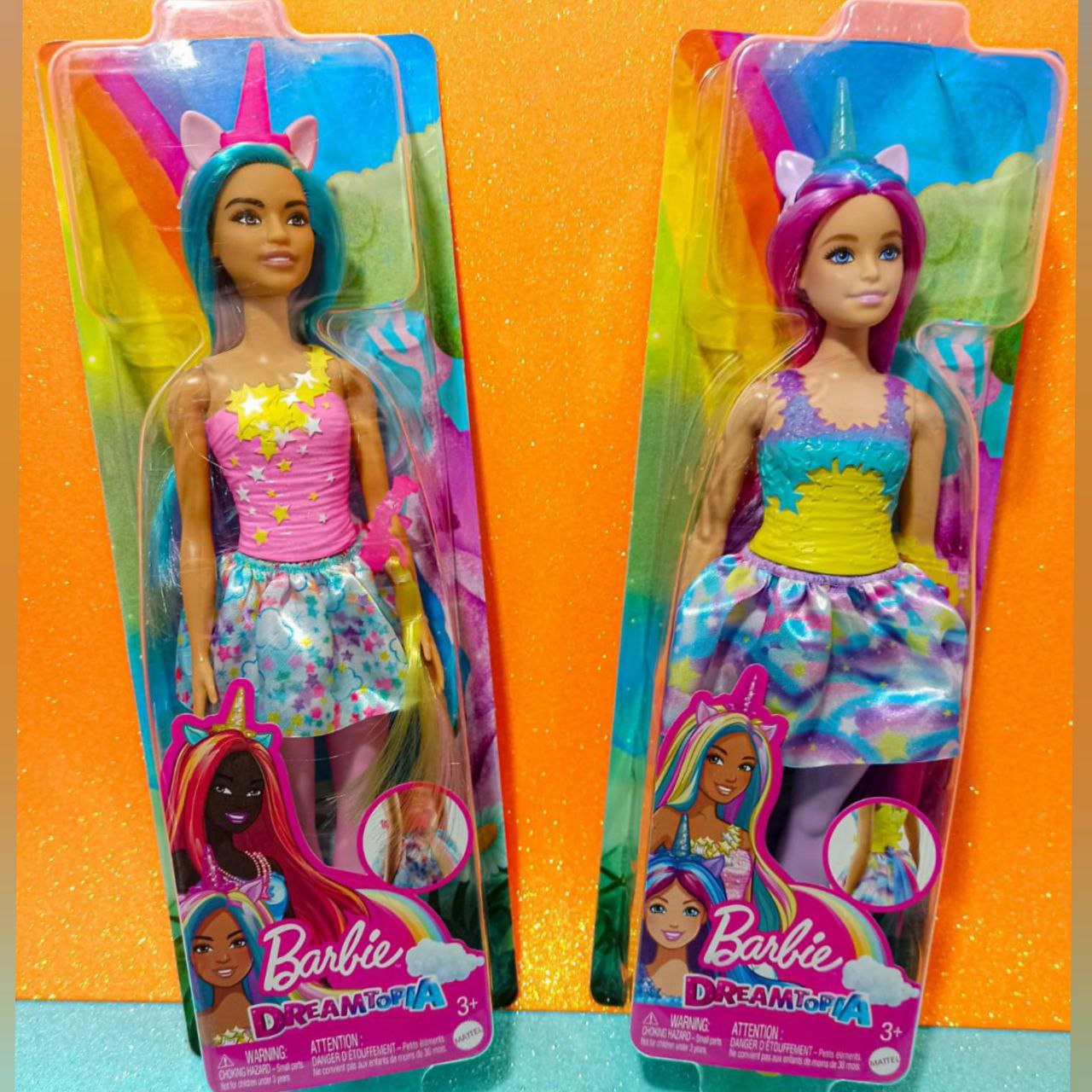 Barbie Boneca Unicórnio Chifre, HGR20, Multicor