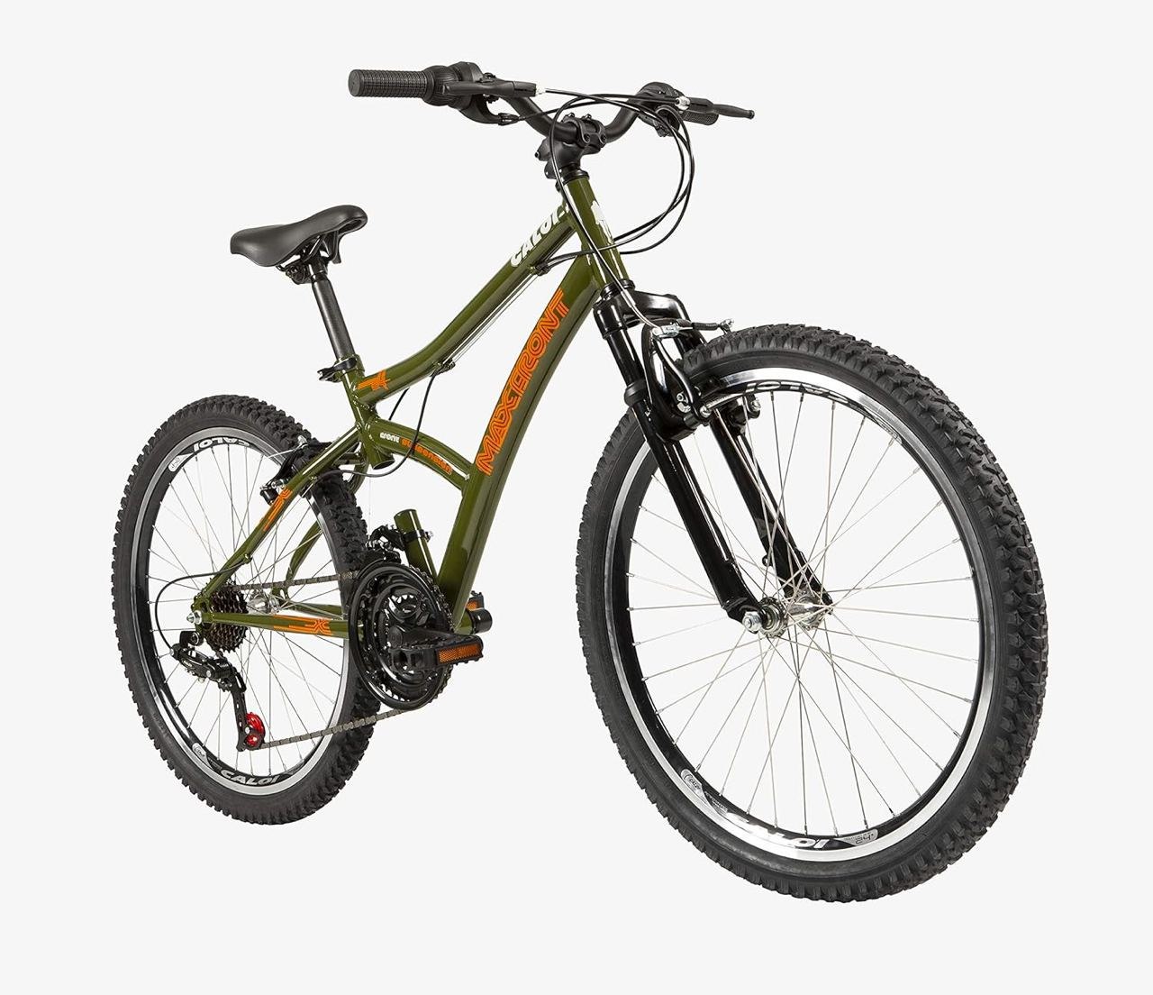 Bicicleta Aro 24 Caloi Max Front Verde