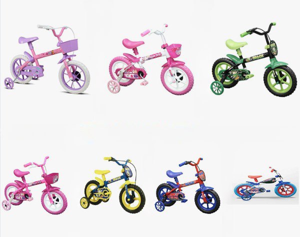 Bicicletas Infantil Aro 12