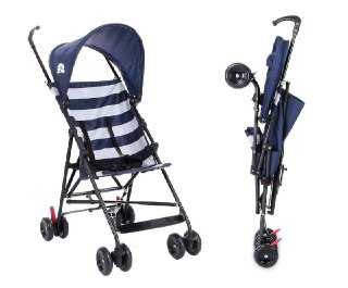 Carrinho Guarda-Chuva Malibu 15kgs Azul Marinho Multikids Baby