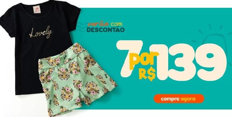 Coleção Verão 2023 já disponível! 😎☀️⛱️ Aproveite agora e compre na promoção