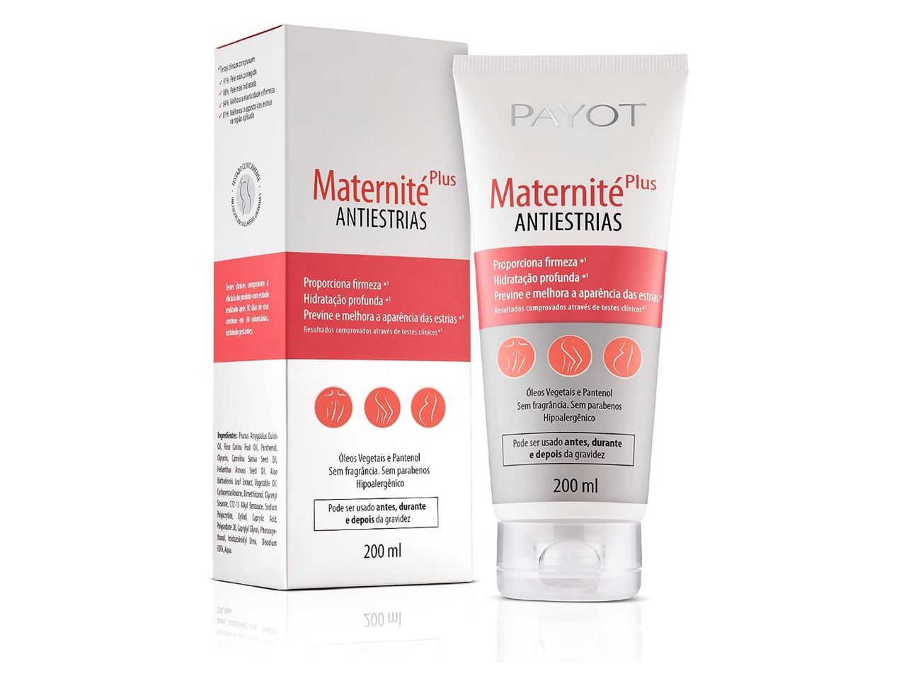 Creme Anti Estrias Maternité Plus Payot 200ml