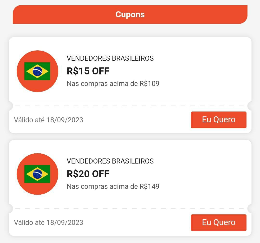 Cupons extras pra usar hoje na shopee🔥