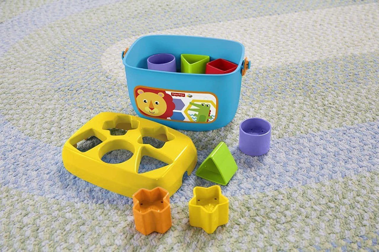 Fisher-Price Balde Primeiros Blocos, Multicolorido
