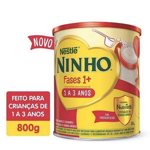 Fórmula Infantil Nestlé Ninho Fases 1+ 800g Lata