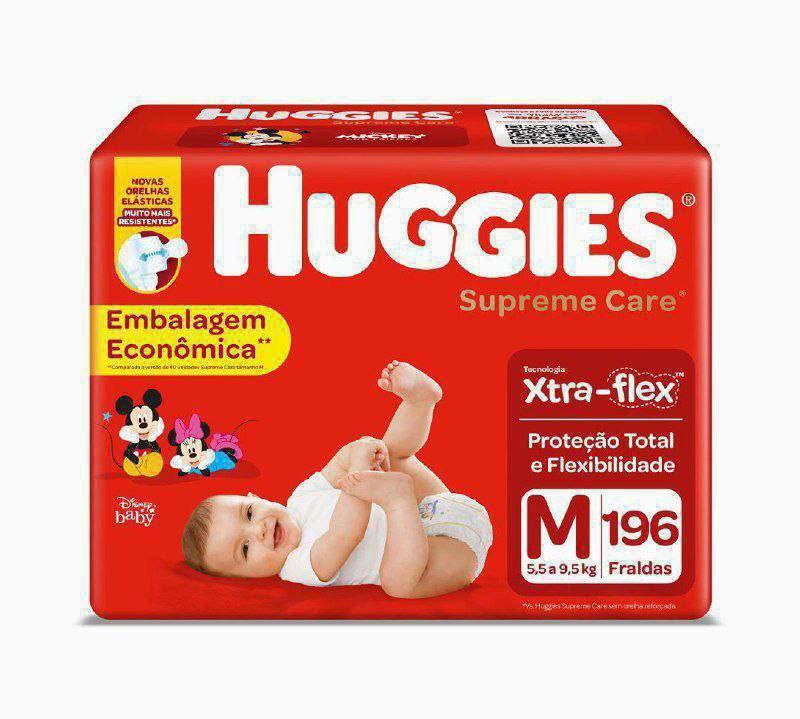 Fralda Huggies Supreme Care