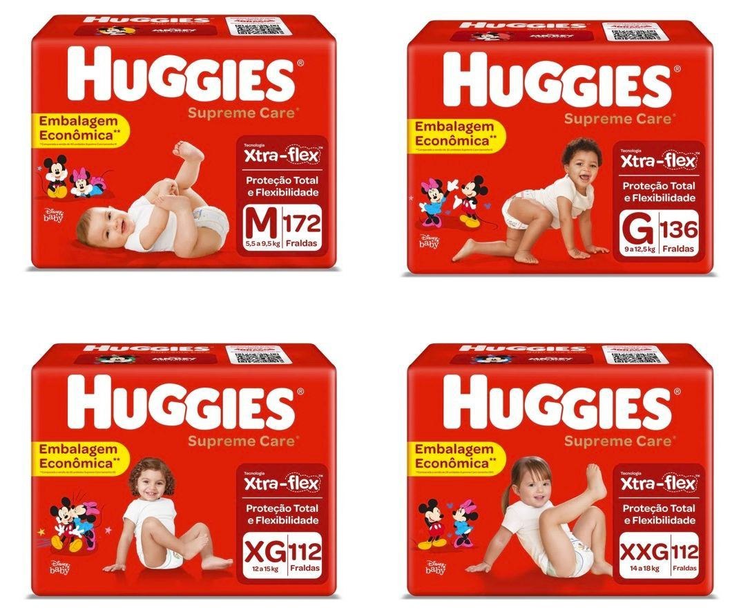 Fralda Huggies Supreme Care Giga