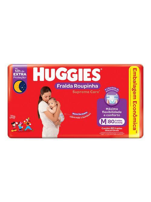 Fralda Huggies Supreme Care Roupinha