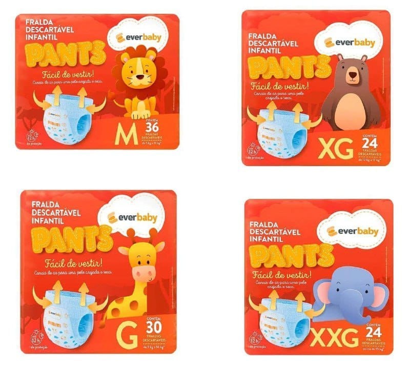 Fralda Pants Ever Baby Roupinha