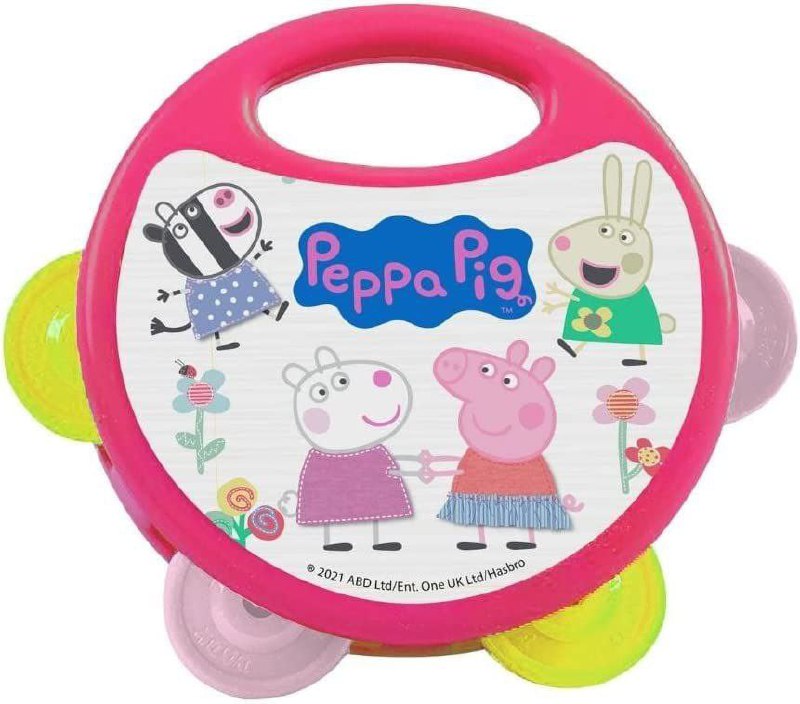 INSTRUMENTO MUSICAL - PANDEIRO - PEPPA PIG