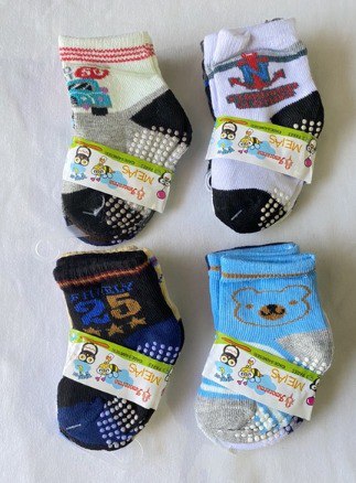 😍 Kit 12 Pares Meia Bebê Masculina