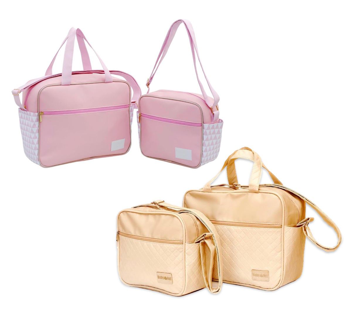 Kit Bolsa e Frasqueira Baby Nut