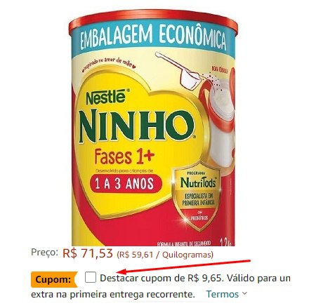 Latão de 1,2 kg ‼️ MARQUE O CUPOM