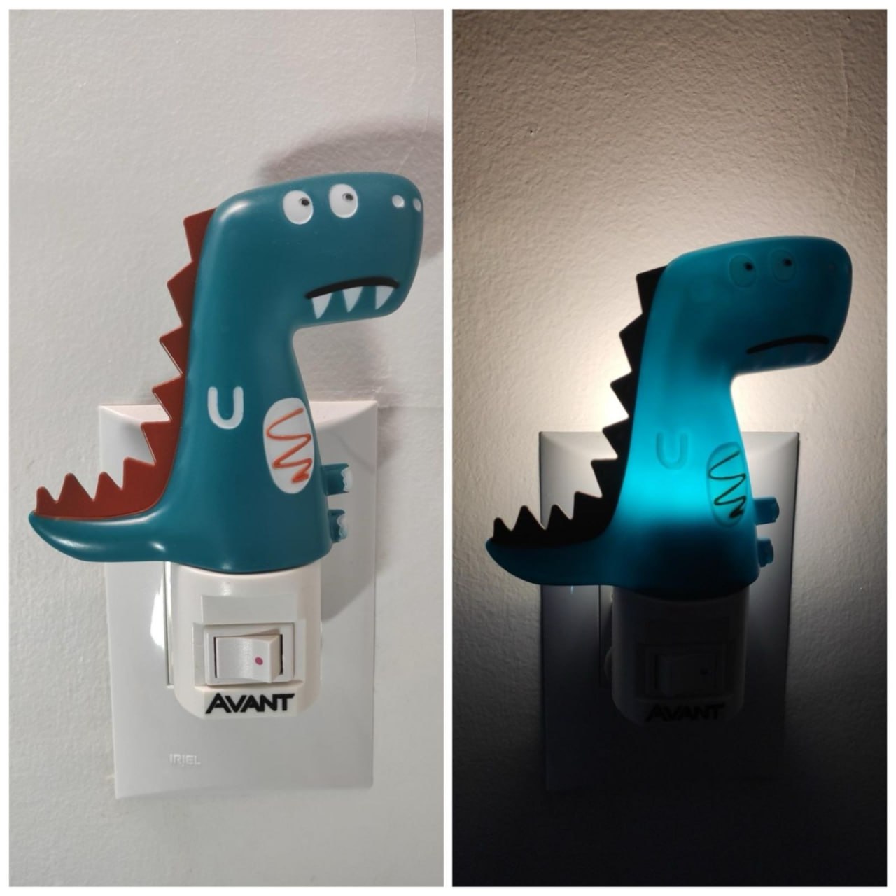 Led Luz Noturna Dino Bivolt