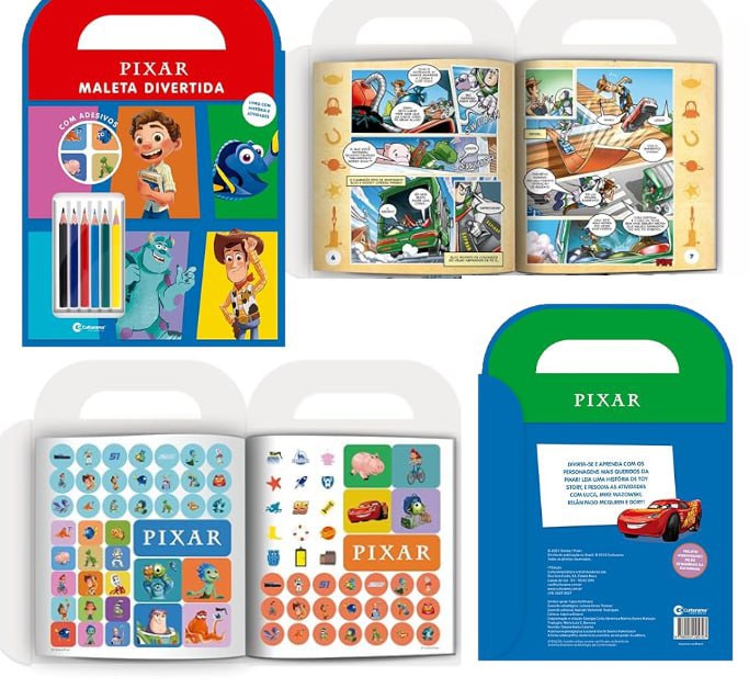 MALETA DIVERTIDA - PIXAR