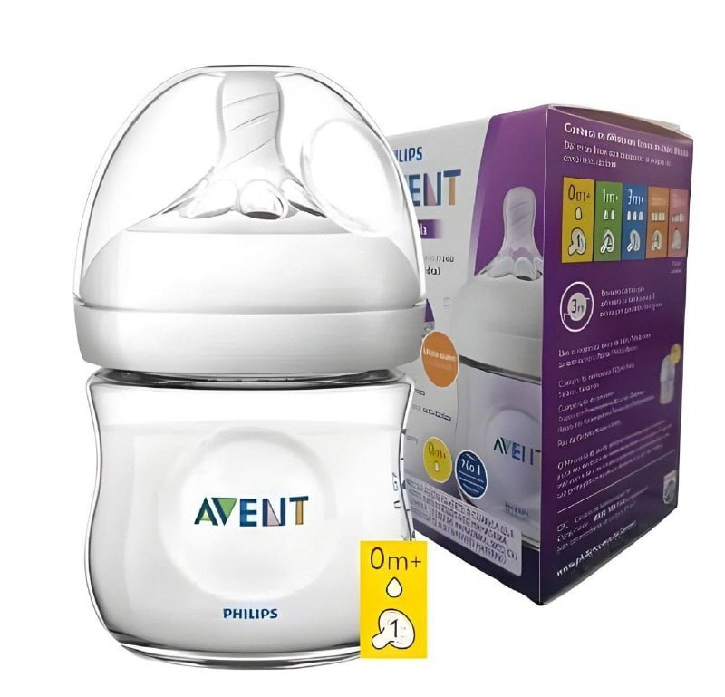 Mamadeira Petala Transparente 125Ml, Philips Avent