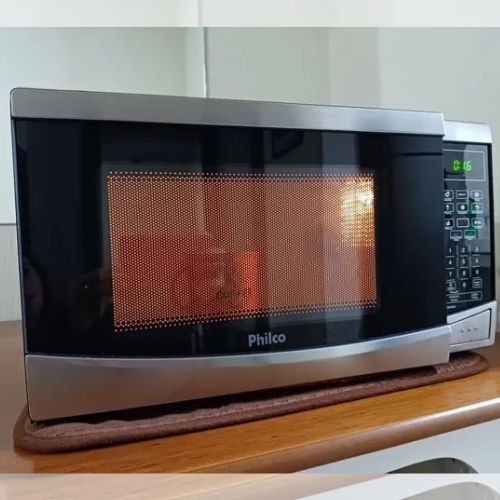 Micro-ondas Philco PMO34IP Inox Limpa Fácil 34L 1400W