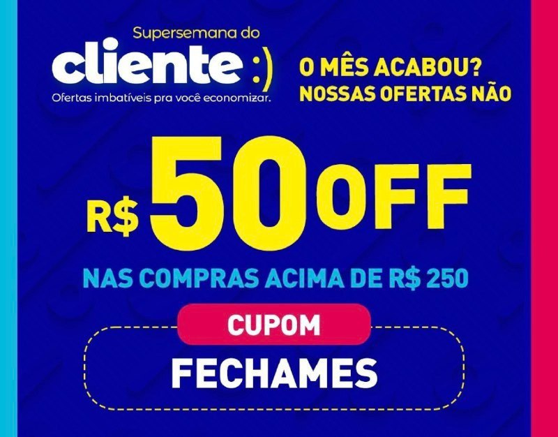 Novo cupom liberado na Pague Menos. Poucos cupons disponíveis!