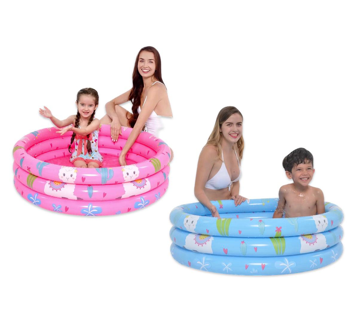 Piscina Infantil Inflável Jilong 148L Redonda - Lhama