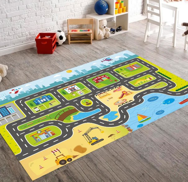 Pista para Carrinhos Cityscape Raceway Aventura Veloz Miniatura Estrada Cidade