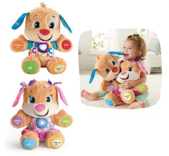 Smart Stages, Cachorrinho ou sua irmã Aprender e Brincar, Fisher Price, Mattel