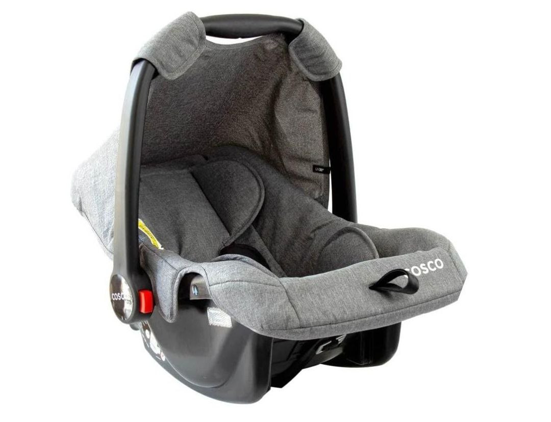 Bebê Conforto Wizz, Cosco, Cinza Mescla