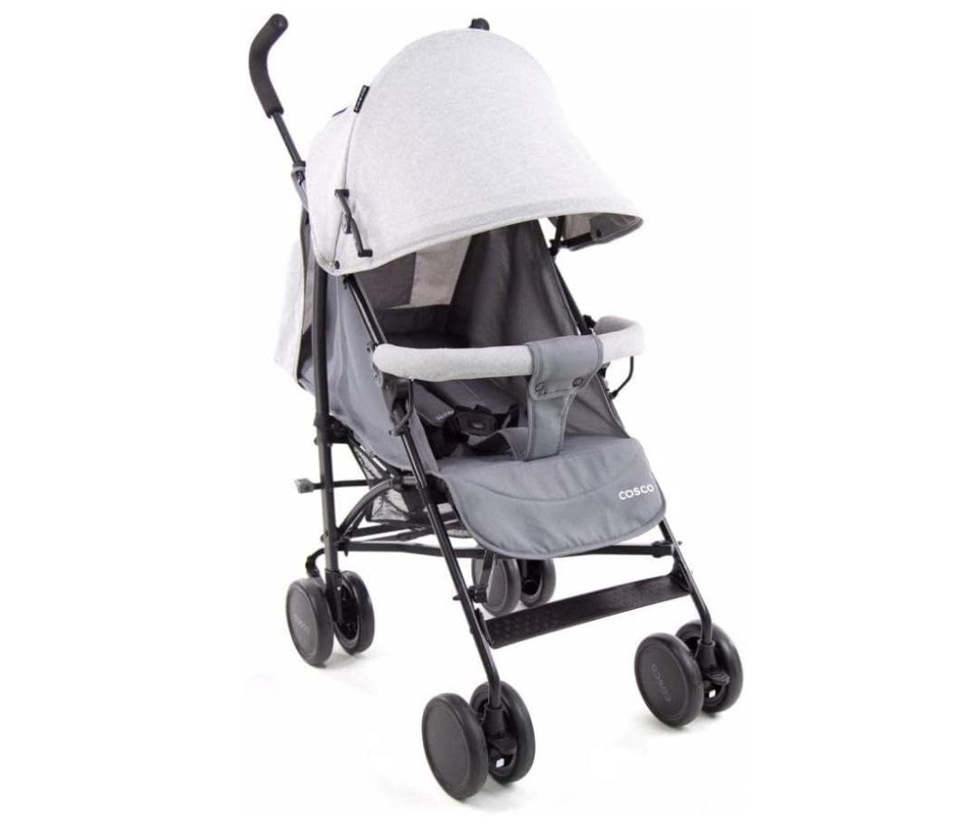 Carrinho de Bebê Hobby Cosco, Cinza Mescla