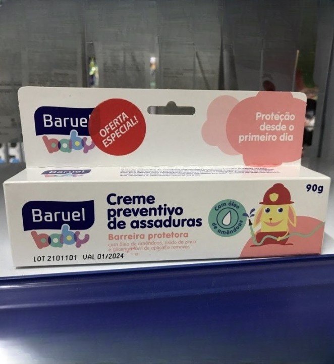 Creme Preventivo de Assadura Baruel Baby 90g