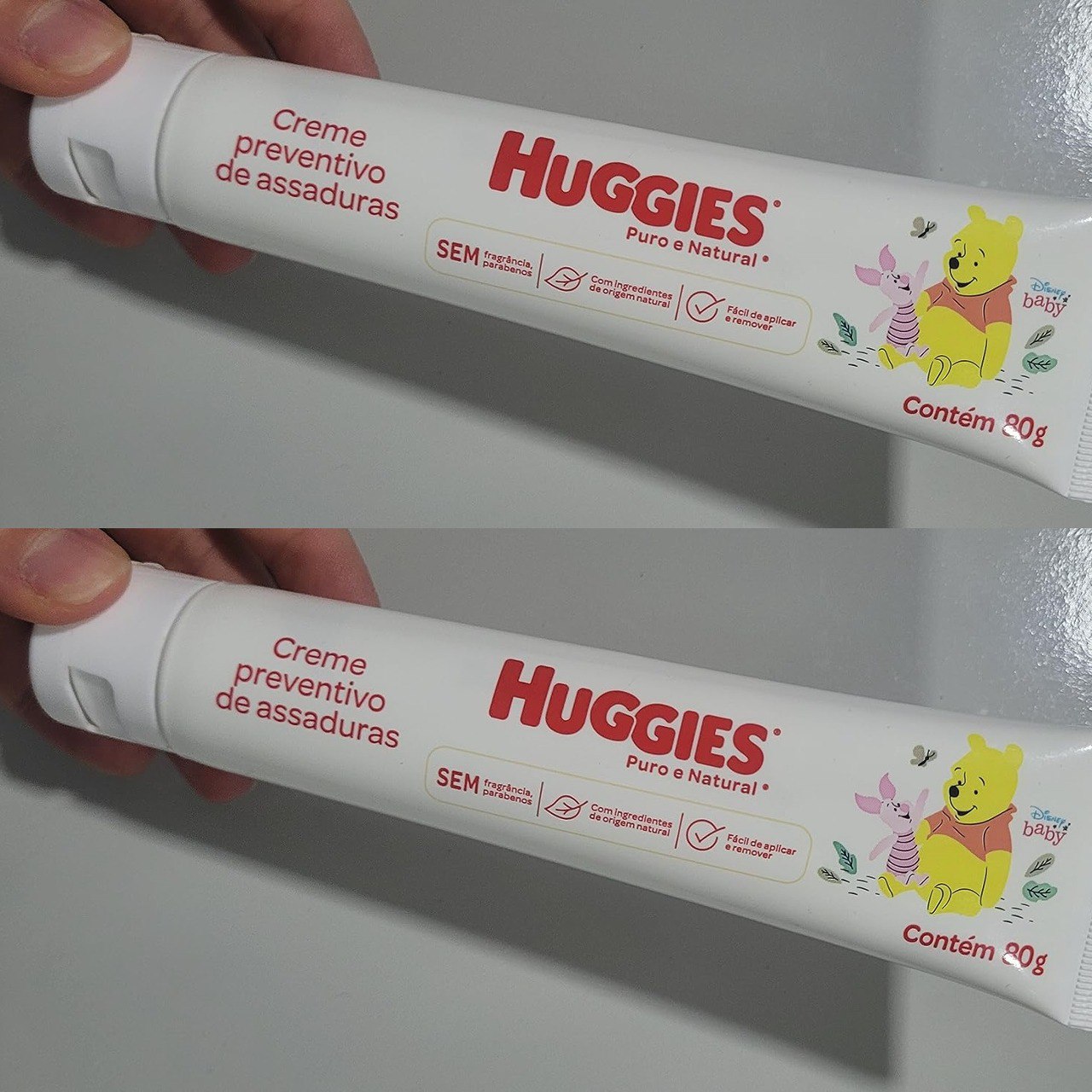 Creme Preventivo De Assaduras Huggies Puro E Natural 80G