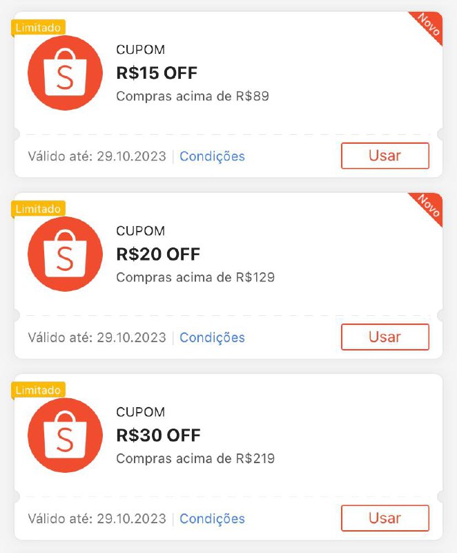 🧡CUPONS SHOPEE LIBERADOS🧡