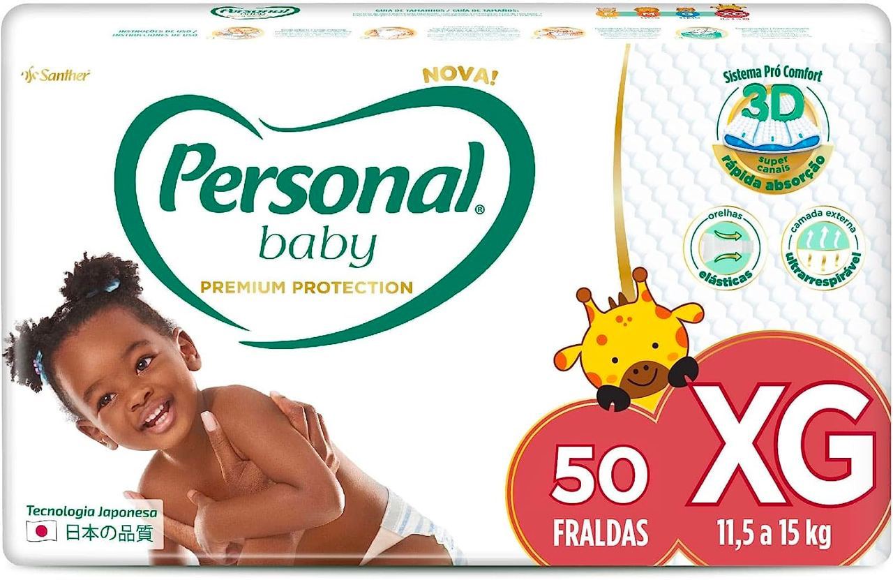 Fralda Baby Premium Protection Personal